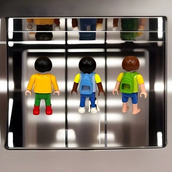 Vintage playmobil 90’s and 70’s geobra boys girls backpack cast - Picture 6 of 10